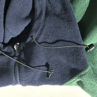 90's croft&barrow 2トーン ハーフジップ フリース ジャケット