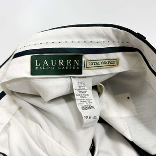 90's "made in CANADA" Lauren Ralph Lauren グレーストライプ スラックス