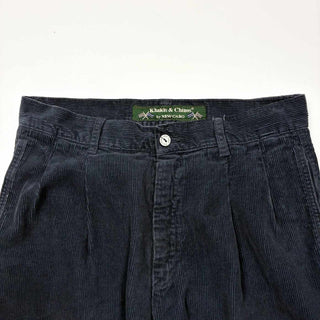 90's "made in EUROPE" NEW CARO 2タック コーデュロイパンツ