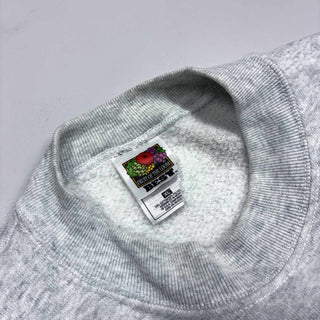 90's "made in MEXICO" FRUIT OF THE LOOM 袖プリント スウェットシャツ
