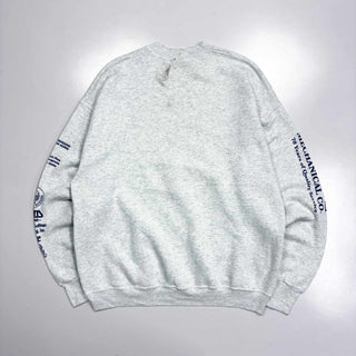 90's "made in MEXICO" FRUIT OF THE LOOM 袖プリント スウェットシャツ