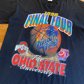 90's "made in MEXICO" NCAA OHIO STATE BASKETBALL プリント Tシャツ