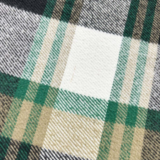 90’s "made in PORTUGAL" ST JOHN’S BAY×BIG MAC チェック L/S ネルシャツ(グリーン×ブラック)