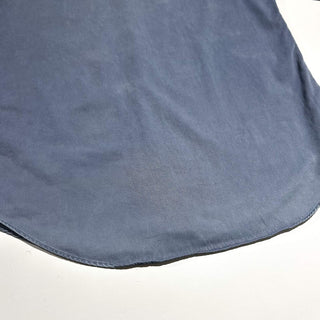 90's "made in SINGAPORE" OLD Ralph Lauren コットンツイル フラップ レギュラーカラー L/Sシャツ