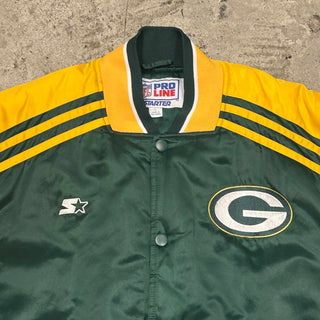 90's STARTER Green Bay Packers ナイロン スタジャン