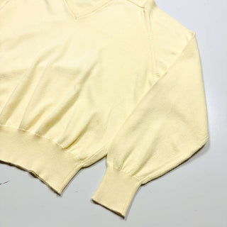 90's "made in U.K." ALAN PAINE フリーダムスリーブ Vネック ニットセーター