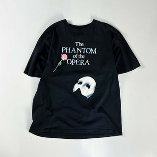 90's "made in USA" 100ROOTS "The Phantom of the Opera ミュージカル プリント Tシャツ