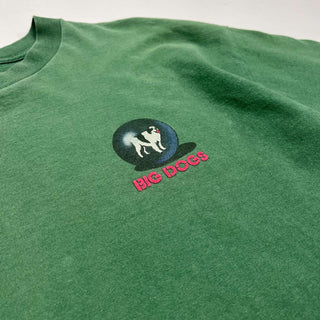 90's "made in USA" BIG DOGS "CALL THE SHOTS" 両面プリント Tシャツ