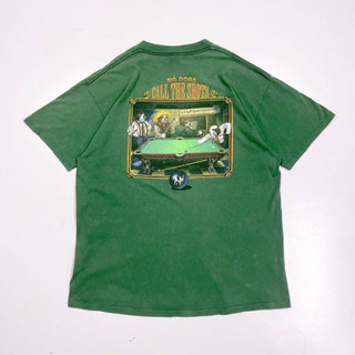 90's "made in USA" BIG DOGS "CALL THE SHOTS" 両面プリント Tシャツ