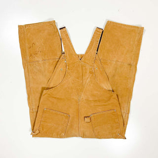 90's "made in USA" CARHARTT ダック ダブルニー オーバーオール