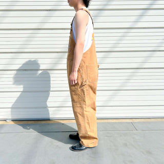 90's "made in USA" CARHARTT ダック ダブルニー オーバーオール
