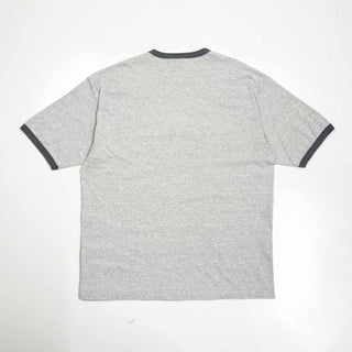 90's "made in USA" CHAPS Ralph Lauren ラバーロゴ リンガーTシャツ