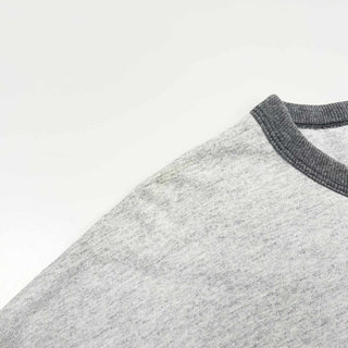 90's "made in USA" CHAPS Ralph Lauren ラバーロゴ リンガーTシャツ