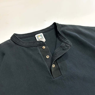 90's "made in USA" COTTON DELUXE ヘビーコットン ヘンリー Tシャツ