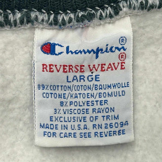 90's "MADE IN USA" Champion リバースウィーブ リブライン 刺繍 スウェット シャツ
