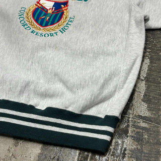 90's "MADE IN USA" Champion リバースウィーブ リブライン 刺繍 スウェット シャツ