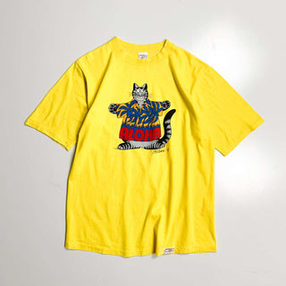 90's "made in USA" Crazy Shirts ALOHA プリントTシャツ