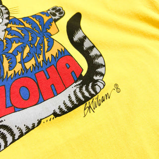 90's "made in USA" Crazy Shirts ALOHA プリントTシャツ