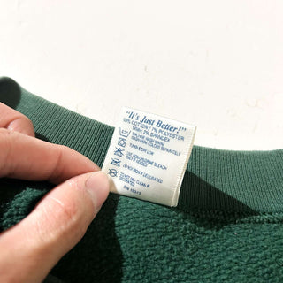 90's "made in USA" DELTA "Toys"Я"Us " ワンポイント スウェット シャツ