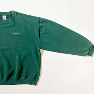 90's "made in USA" DELTA "Toys"Я"Us " ワンポイント スウェット シャツ