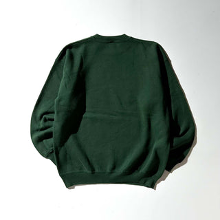 90's "made in USA" DISCUS グリーン 無地 スウェット シャツ