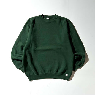 90's "made in USA" DISCUS グリーン 無地 スウェット シャツ
