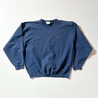 90's "made in USA" DISNEY ヘビーコットン ワンポイント スウェット シャツ