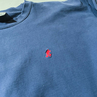 90's "made in USA" DISNEY ヘビーコットン ワンポイント スウェット シャツ