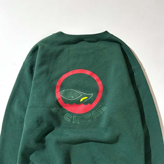 90's "made in USA" DUCK HEAD "DUCK TAIL" 両面プリント スウェット シャツ