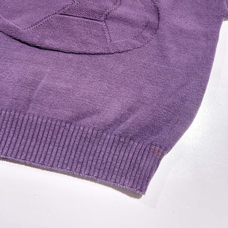 90's "made in USA" DUCK HEAD ブランドネーム コットン ニット セーター