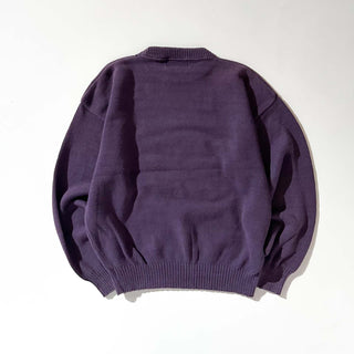 90's "made in USA" DUCK HEAD ブランドネーム コットン ニット セーター