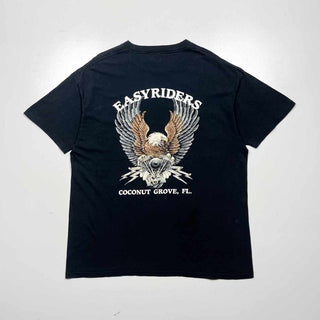 90's "made in USA" EASY RIDERS 両面プリント Tシャツ