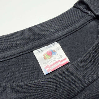 90's "made in USA" FRUIT OF THE LOOM "ABATE" メッセージ プリントカットソー