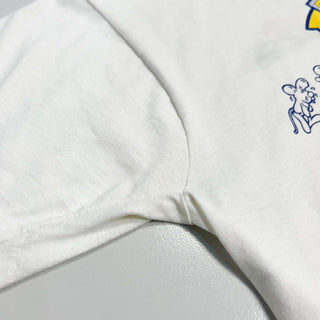 90's "made in USA" Fruit of the Loom "brewster cheese" ワンポイント刺繍 Tシャツ