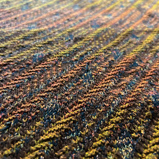 90's "made in USA" GEOFFREY BEENE グラデーション メランジ 総柄 ニット セーター