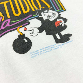 90's "made in USA" Hanes "UNIVERSAL STUDIO FLORIDA" キャラクター プリントTシャツ