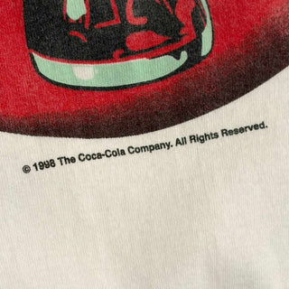 90's "made in USA" Hanes コカコーラ プリント Tシャツ
