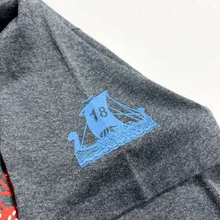 90's "made in USA" JERZEES 発泡プリントTシャツ