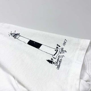 90's "made in USA" JERZEES 灯台 オールオーバー プリントTシャツ
