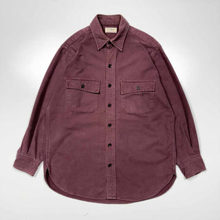 ～90's "made in USA" L.L.BEAN シャモア L/S シャツ