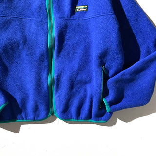 90's "made in USA" L.L.Bean フリース フルジップ ジャケット