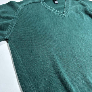 90's "made in USA" LANDS' END Vネック ドリフター ニット セーター