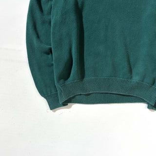90's "made in USA" LANDS' END Vネック ドリフター ニット セーター