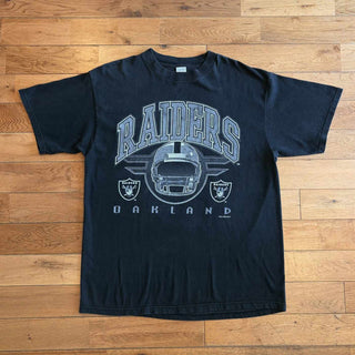 90's "made in USA" LOGO 7 RAIDERS プリント Tシャツ