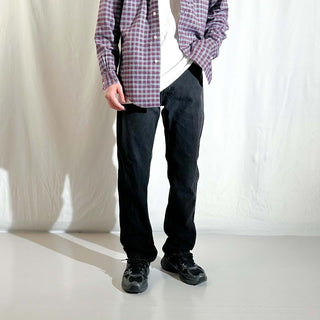 90's "made in USA" Levi's 505 ブラックデニム パンツ(33×32)