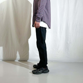 90's "made in USA" Levi's 505 ブラックデニム パンツ(33×32)