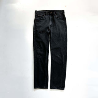 90's "made in USA" Levi's 505 ブラックデニム パンツ(33×32)