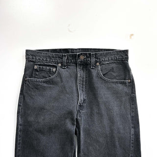 90's "made in USA" Levi's 505 ブラックデニム パンツ(33×32)
