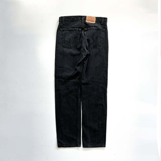 90's "made in USA" Levi's 505 ブラックデニム パンツ(33×32)