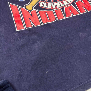 90's "made in USA" MLB CLEVELAND INDIANS プリントTシャツ